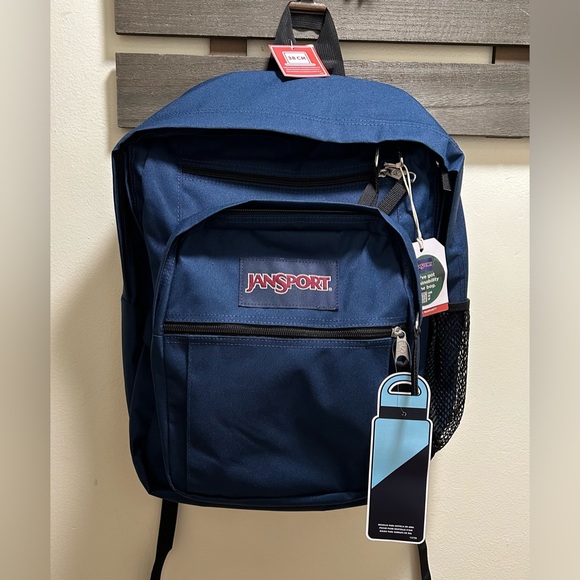 Jansport Other - NWT Large Navy Blue Jansport Student Backpack